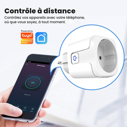 Prise connectée WiFi intelligente